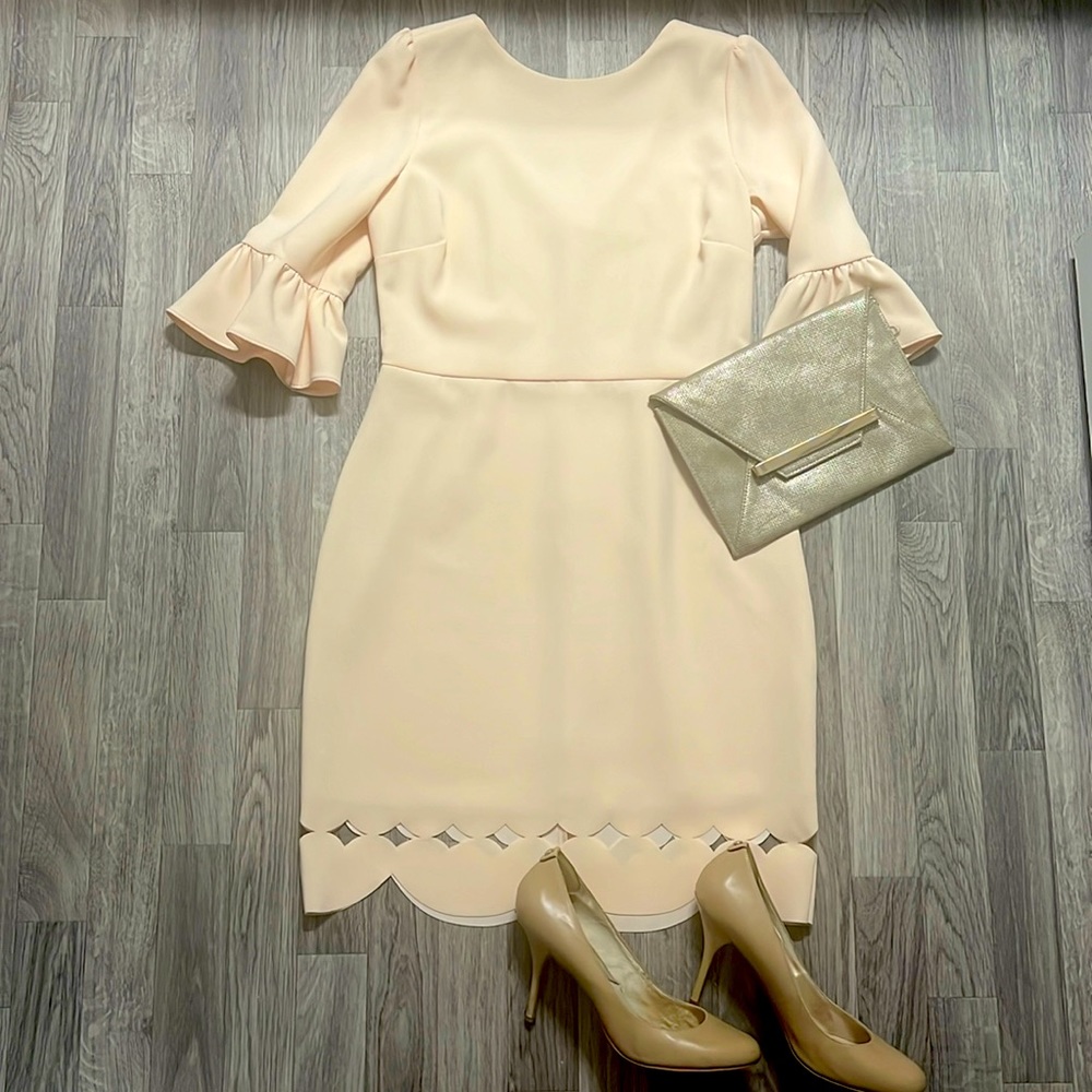 Adelyn Rae Cream Mini Dress